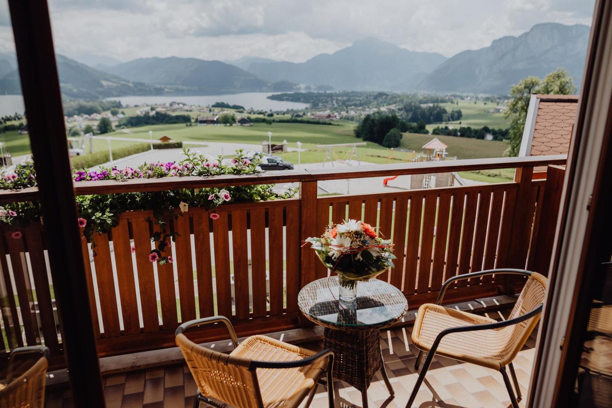 Panorama Hotel Gasthof Leidingerhof Mondsee Bagian luar foto