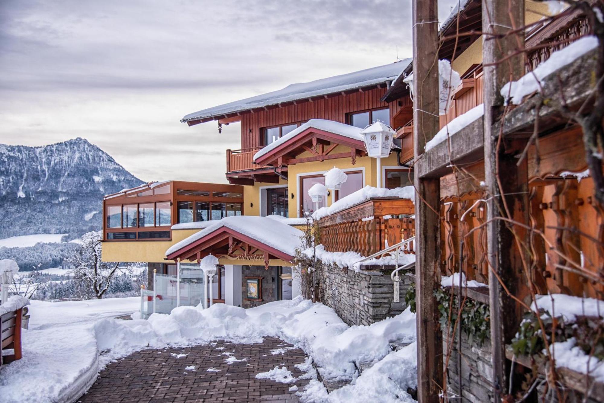 Panorama Hotel Gasthof Leidingerhof Mondsee Bagian luar foto