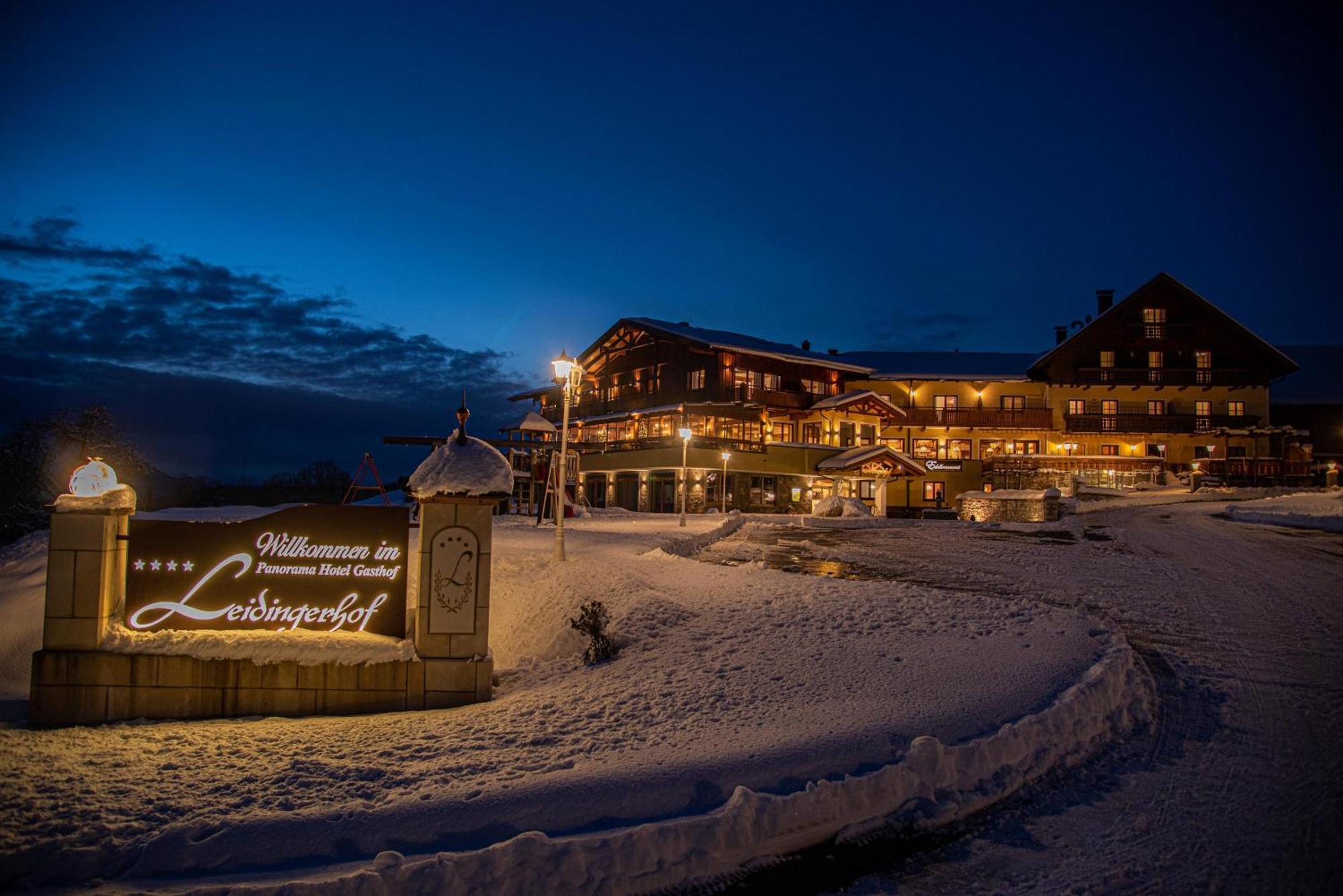 Panorama Hotel Gasthof Leidingerhof Mondsee Bagian luar foto