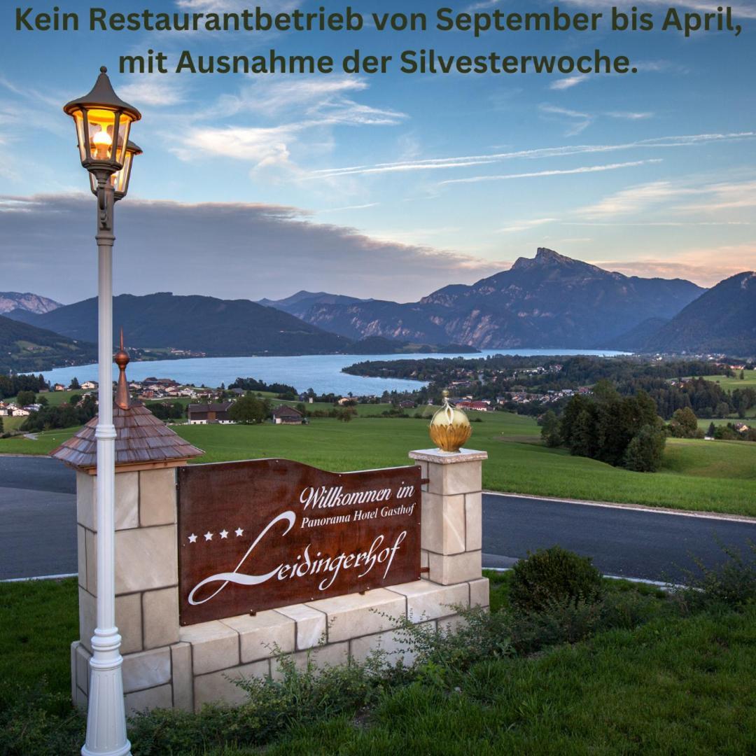 Panorama Hotel Gasthof Leidingerhof Mondsee Bagian luar foto