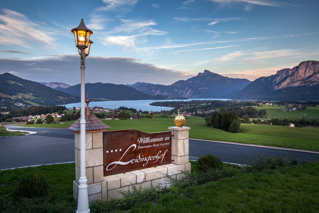 Panorama Hotel Gasthof Leidingerhof Mondsee Bagian luar foto